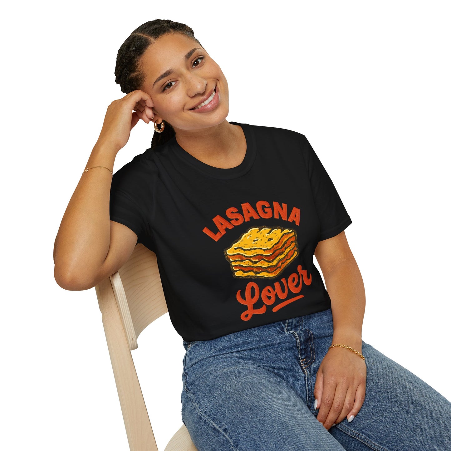 Lasagna Lover Unisex T-Shirt, Funny Foodie Gift, Pasta Night Apparel, Chef Shirt, Unique Birthday Present