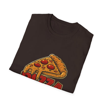 Pizza Boss Unisex Softstyle T-Shirt - Fun Foodie Gift, Casual Wear, Kitchen Enthusiast, Birthday Present, Pizza Lover Apparel
