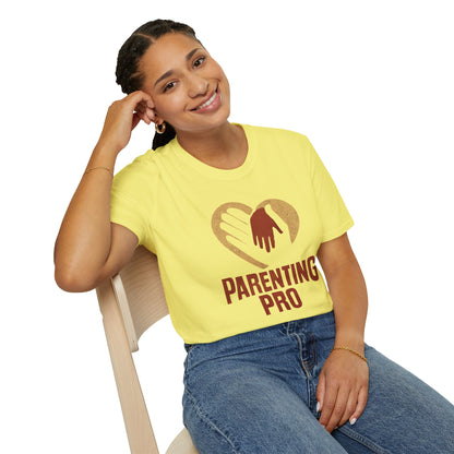 Parenting Pro T-Shirt, Funny Parenting Tee, Family Gift, Unisex Humor Shirt, Baby Shower Gift, Dad Mom Apparel