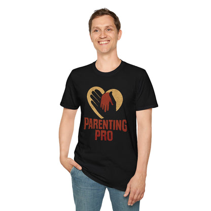 Parenting Pro T-Shirt, Funny Parenting Tee, Family Gift, Unisex Humor Shirt, Baby Shower Gift, Dad Mom Apparel