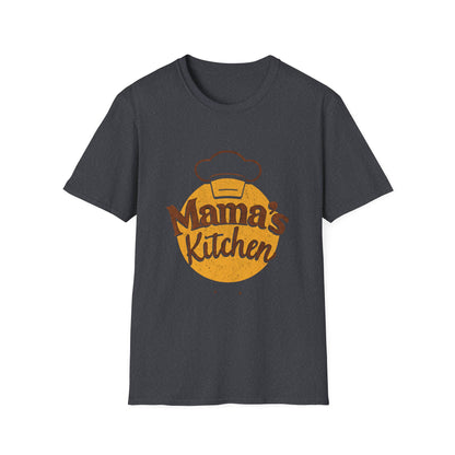 Mama's Kitchen Unisex Softstyle T-Shirt | Chef Gift, Home Cook Tee, Foodie Apparel, Cooking Shirt, Kitchen Lover's Gift