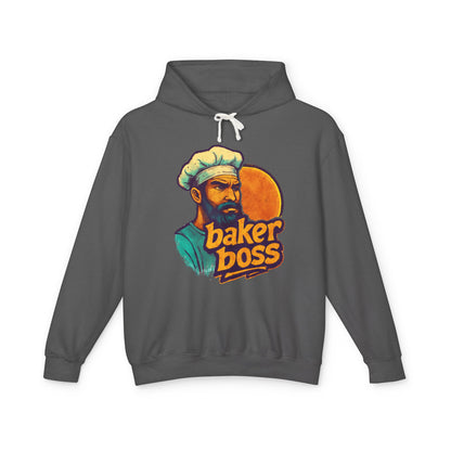Baker Boss Hoodie, Fun Baker Apparel, Foodie Gift, Kitchen Style, Unisex Sweatshirt for Baking Enthusiasts, Culinary Celebrations
