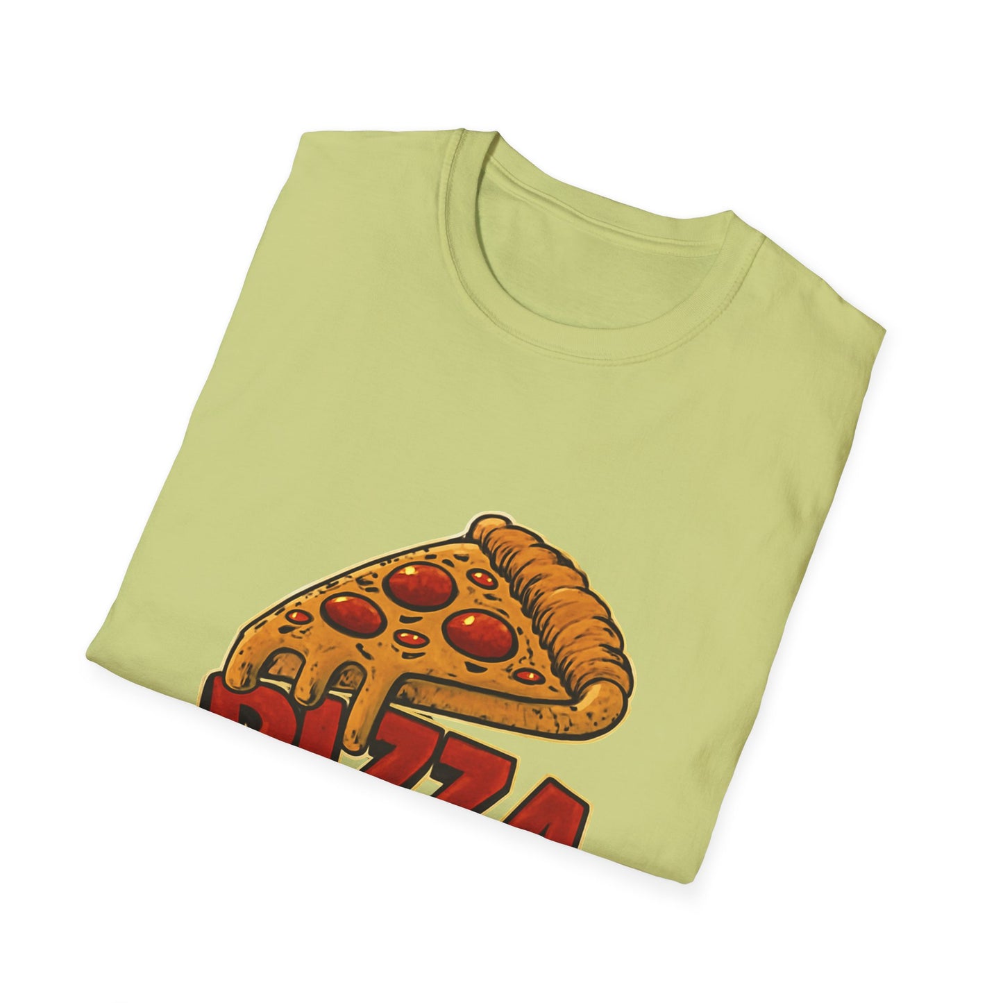 Pizza Boss Unisex Softstyle T-Shirt - Fun Foodie Gift, Casual Wear, Kitchen Enthusiast, Birthday Present, Pizza Lover Apparel
