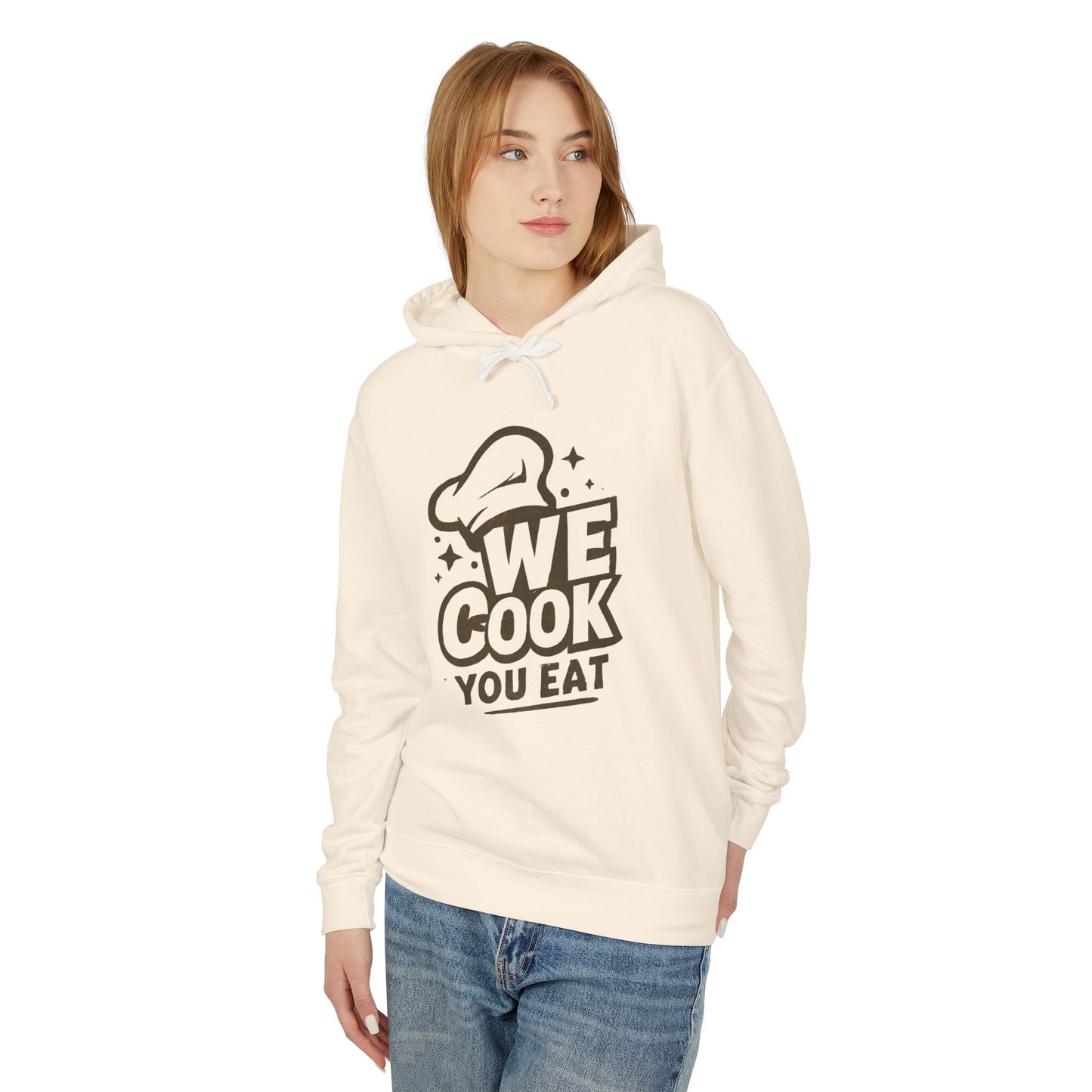 Culinary-Themed Unisex Hoodie, Kitchen Lover Gift, Cooking Sweatshirt, Foodie Apparel, Chef Hoodie, We Cook You Eat