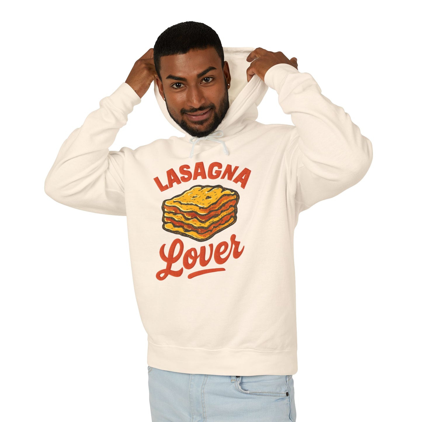 Lasagna Lover Unisex Hoodie | Funny Foodie Gift, Cooking Apparel, Pasta Lover Sweatshirt, Cozy Gift for Food Lovers
