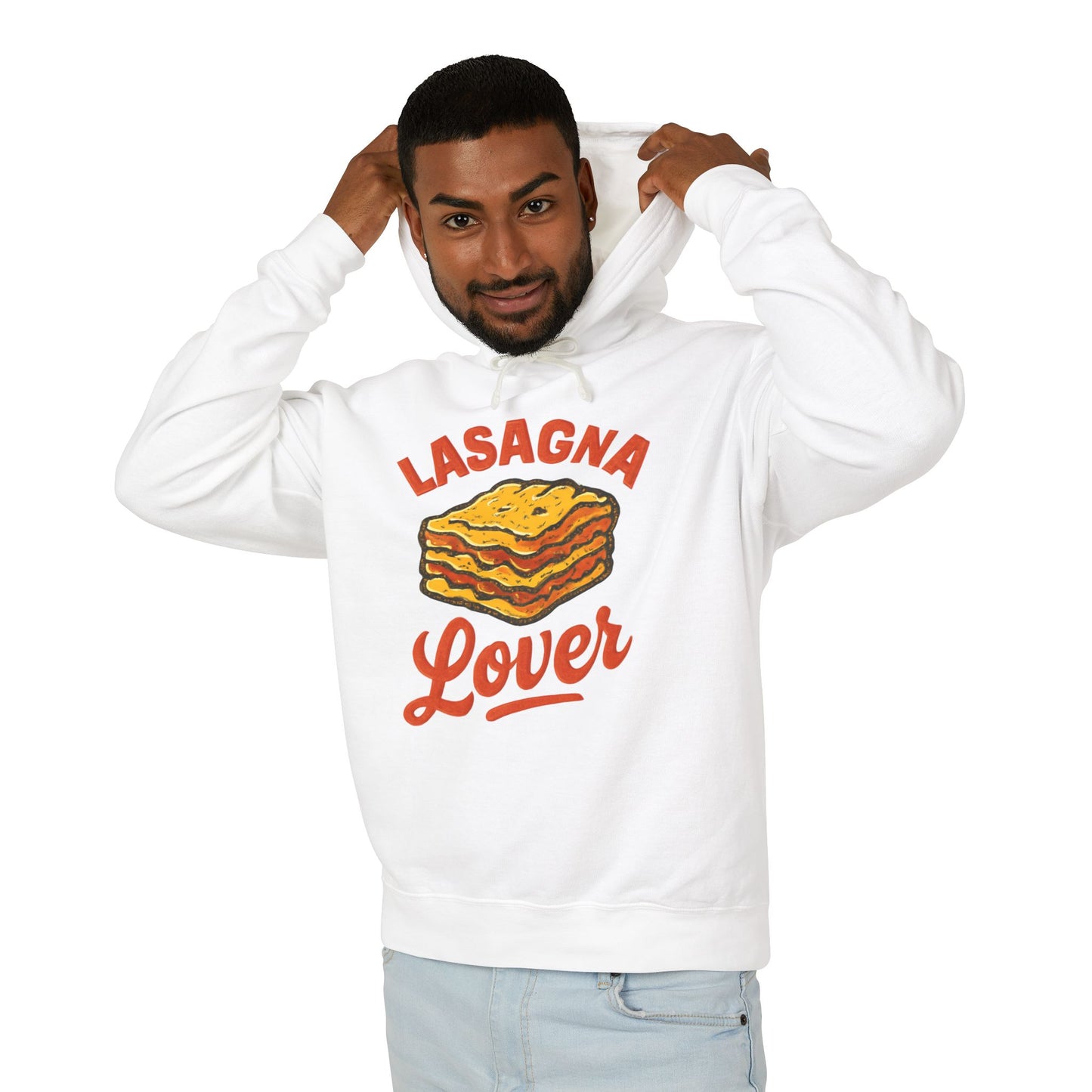 Lasagna Lover Unisex Hoodie | Funny Foodie Gift, Cooking Apparel, Pasta Lover Sweatshirt, Cozy Gift for Food Lovers