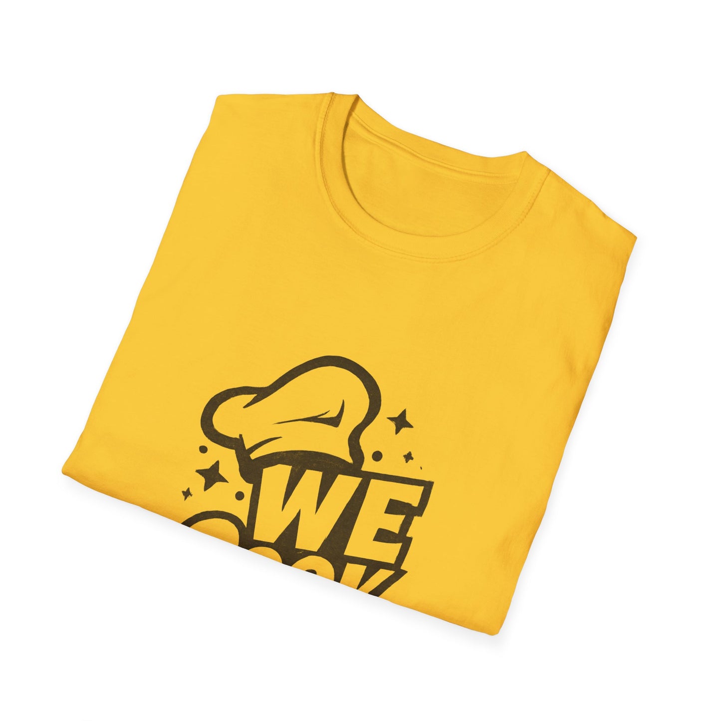 Chef's Humor T-Shirt, Funny Cooking Top, We Cook You Eat Tee, Gift for Foodies, Unisex Kitchen Shirt