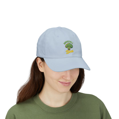 Classic Broccoli Dad Cap, Trendy Baseball Hat, Funny Broccoli Cap, Gifts for Food Lovers, Garden Party Accessory, Dad Hats, Vegan Apparel