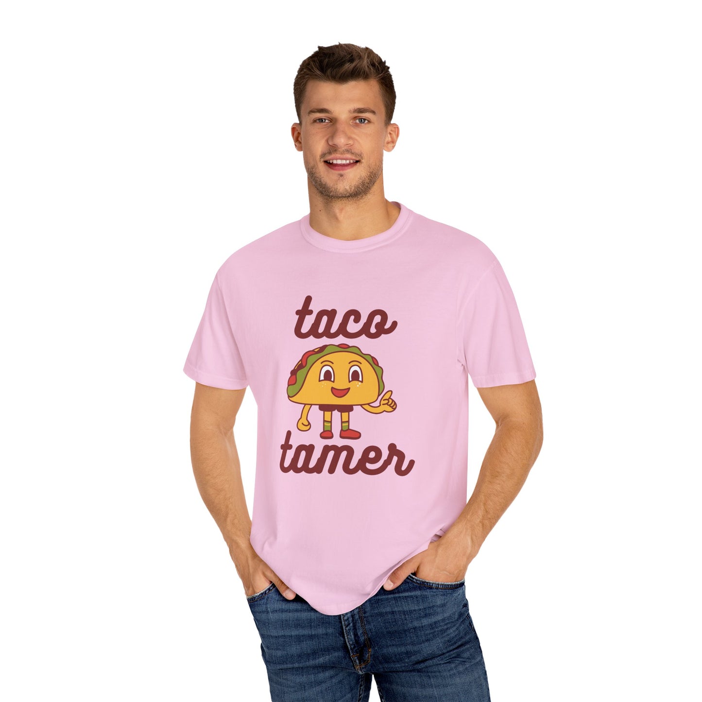 Taco Tamer Unisex T-Shirt, Funny Taco Shirt, Gift for Foodies, Casual Tee, Taco Lover Apparel, Unique Food Gift