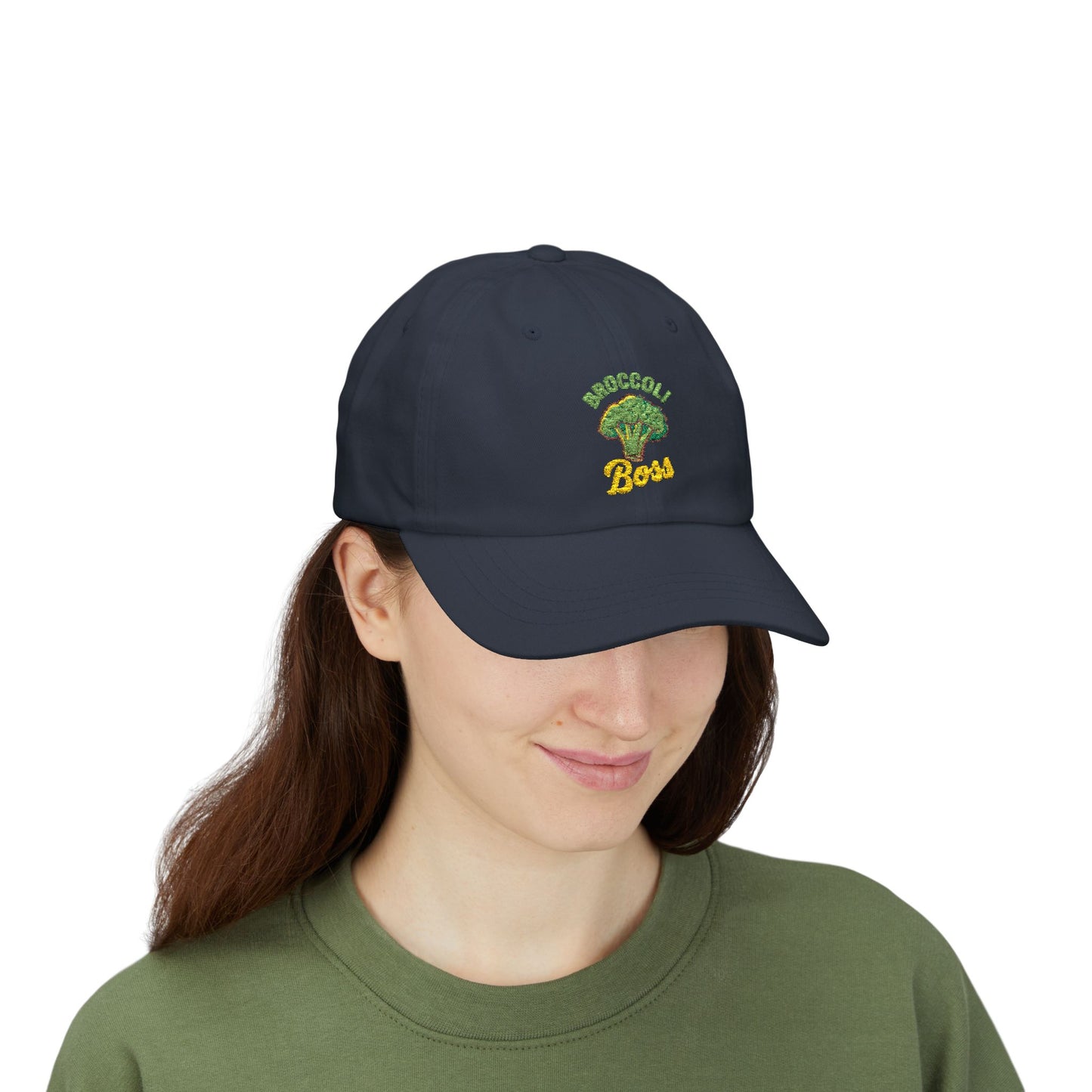 Classic Broccoli Dad Cap, Trendy Baseball Hat, Funny Broccoli Cap, Gifts for Food Lovers, Garden Party Accessory, Dad Hats, Vegan Apparel