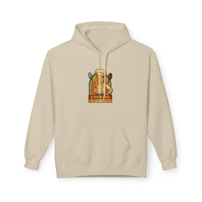 Cozy Cooking Hoodie, Culinary Gift, Kitchen Lover Apparel, Unisex Fleece, Cooking Enthusiast Wear, Holiday Sweatshirt