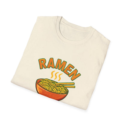 Ramen Rockstar Unisex T-Shirt, Funny Foodie Top, Gift for Sushi Lovers, Casual Wear, Kitchen Apparel, Foodie Tee