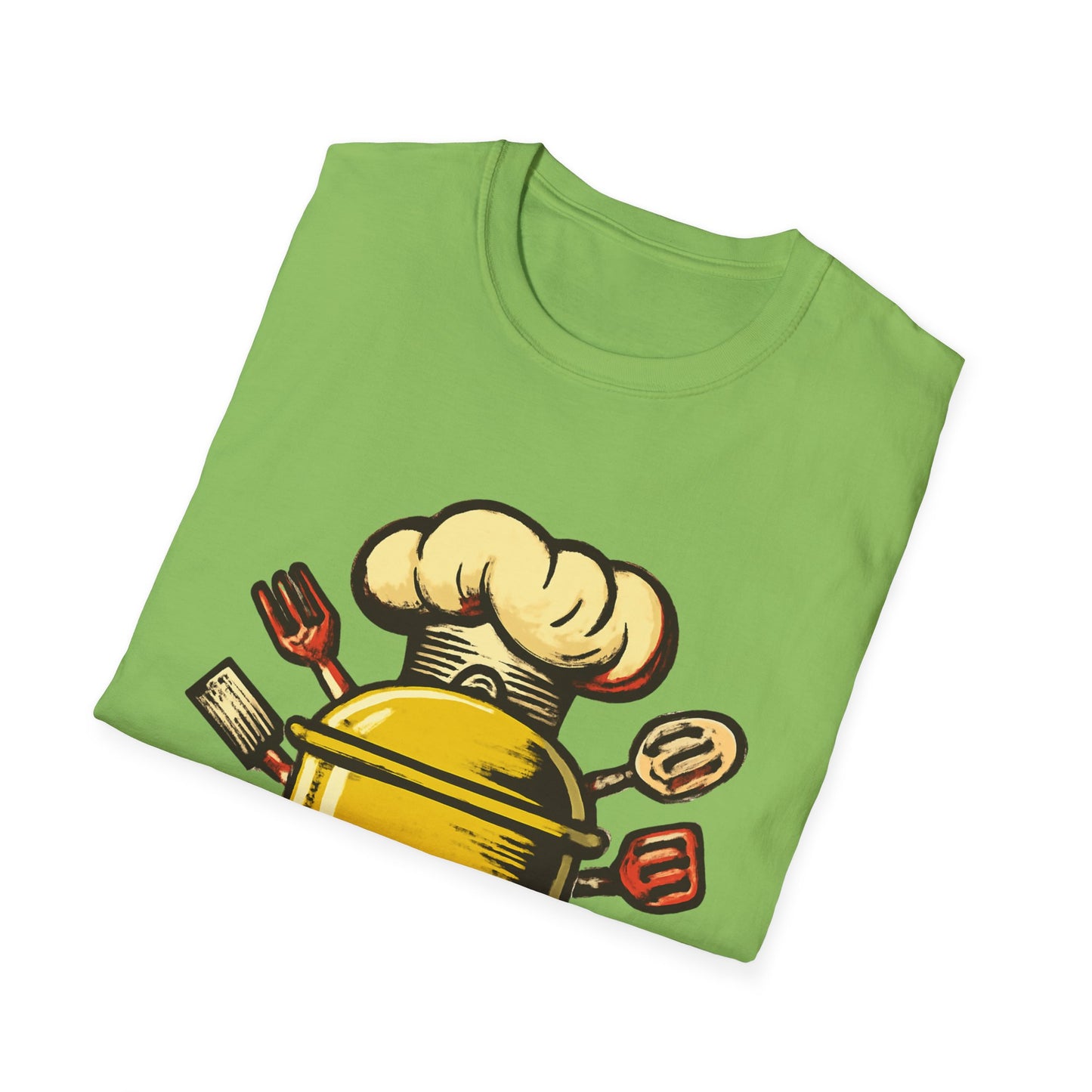 Mama Chef Unisex Softstyle T-Shirt, Cooking Gift, Foodie Apparel, Chef Shirt, Kitchen Lover Tee, Culinary Humor