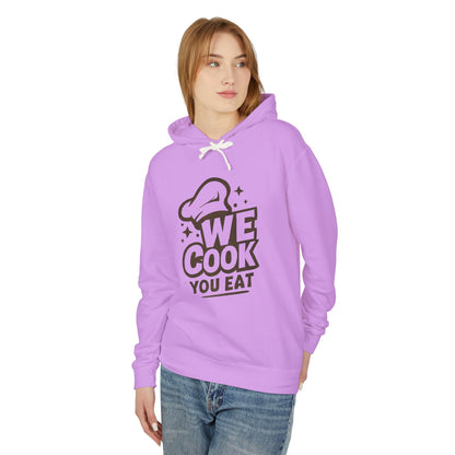 Culinary-Themed Unisex Hoodie, Kitchen Lover Gift, Cooking Sweatshirt, Foodie Apparel, Chef Hoodie, We Cook You Eat