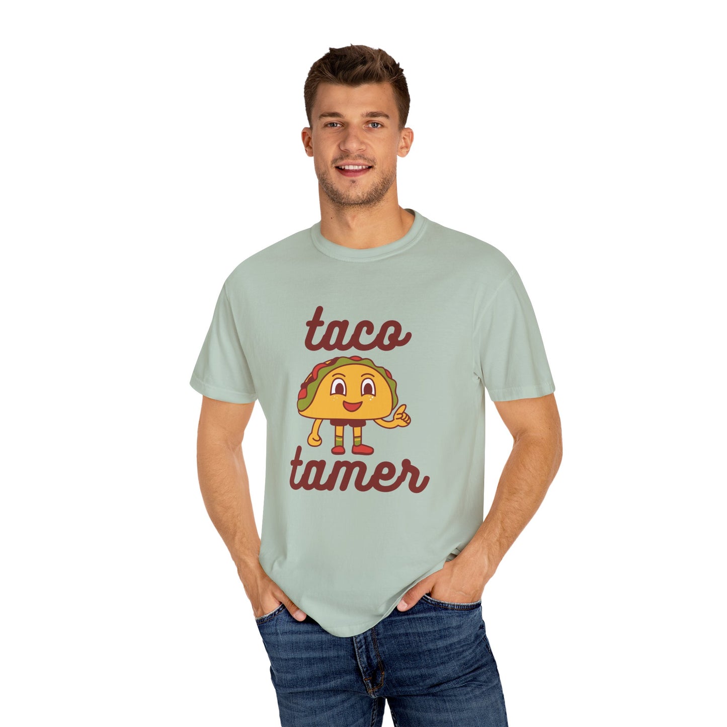 Taco Tamer Unisex T-Shirt, Funny Taco Shirt, Gift for Foodies, Casual Tee, Taco Lover Apparel, Unique Food Gift