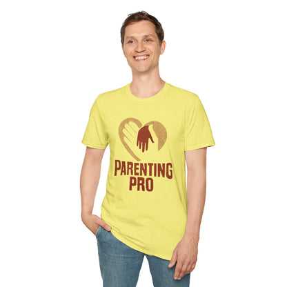 Parenting Pro T-Shirt, Funny Parenting Tee, Family Gift, Unisex Humor Shirt, Baby Shower Gift, Dad Mom Apparel
