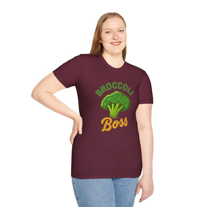 Broccoli Boss Unisex T-Shirt | Funny Vegetable Tee, Gift for Veggie Lovers, Cute Apparel for Plant-Based Diet, Birthday Present, [...]