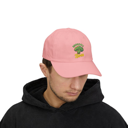 Classic Broccoli Dad Cap, Trendy Baseball Hat, Funny Broccoli Cap, Gifts for Food Lovers, Garden Party Accessory, Dad Hats, Vegan Apparel