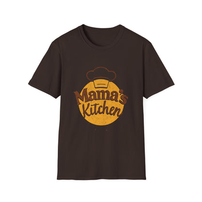 Mama's Kitchen Unisex Softstyle T-Shirt | Chef Gift, Home Cook Tee, Foodie Apparel, Cooking Shirt, Kitchen Lover's Gift