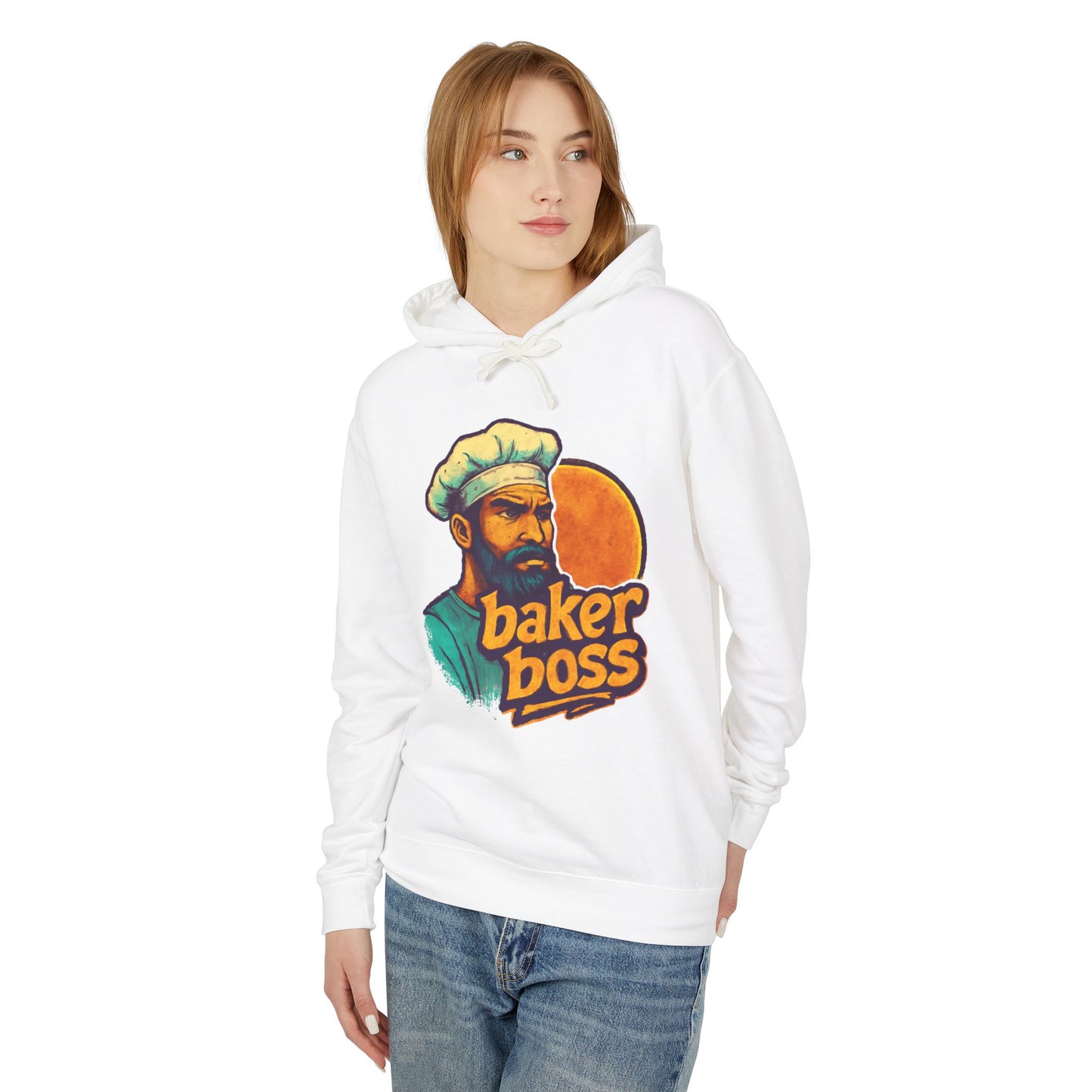 Baker Boss Hoodie, Fun Baker Apparel, Foodie Gift, Kitchen Style, Unisex Sweatshirt for Baking Enthusiasts, Culinary Celebrations