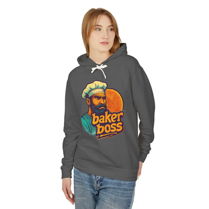 Baker Boss Hoodie, Fun Baker Apparel, Foodie Gift, Kitchen Style, Unisex Sweatshirt for Baking Enthusiasts, Culinary Celebrations