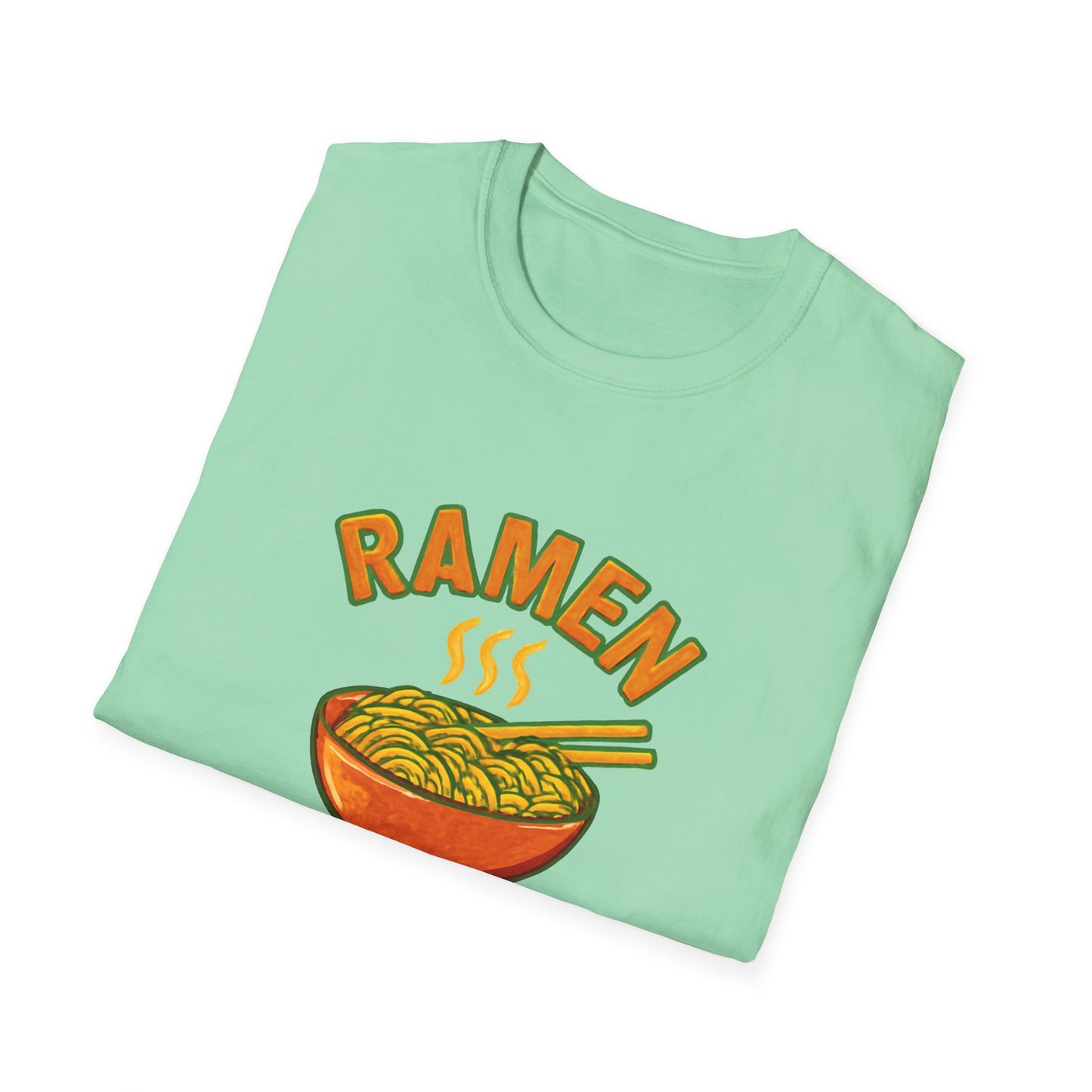 Ramen Rockstar Unisex T-Shirt, Funny Foodie Top, Gift for Sushi Lovers, Casual Wear, Kitchen Apparel, Foodie Tee