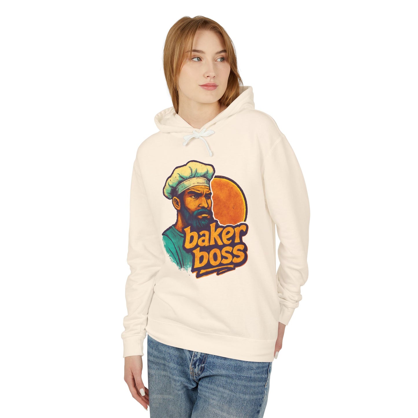 Baker Boss Hoodie, Fun Baker Apparel, Foodie Gift, Kitchen Style, Unisex Sweatshirt for Baking Enthusiasts, Culinary Celebrations