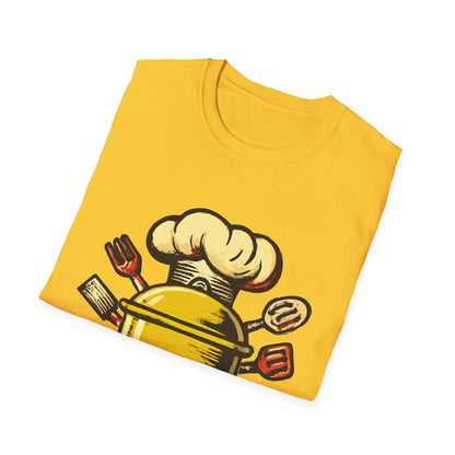 Mama Chef Unisex Softstyle T-Shirt, Cooking Gift, Foodie Apparel, Chef Shirt, Kitchen Lover Tee, Culinary Humor