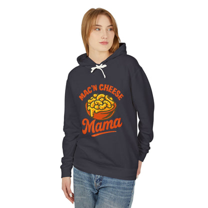 Mac 'n Cheese Mama Unisex Lightweight Hooded Sweatshirt | Cozy Gift for Food Lovers, Mother's Day, Cute Casual Wear, Fun Kitchen [...]