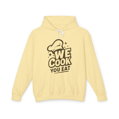 Culinary-Themed Unisex Hoodie, Kitchen Lover Gift, Cooking Sweatshirt, Foodie Apparel, Chef Hoodie, We Cook You Eat
