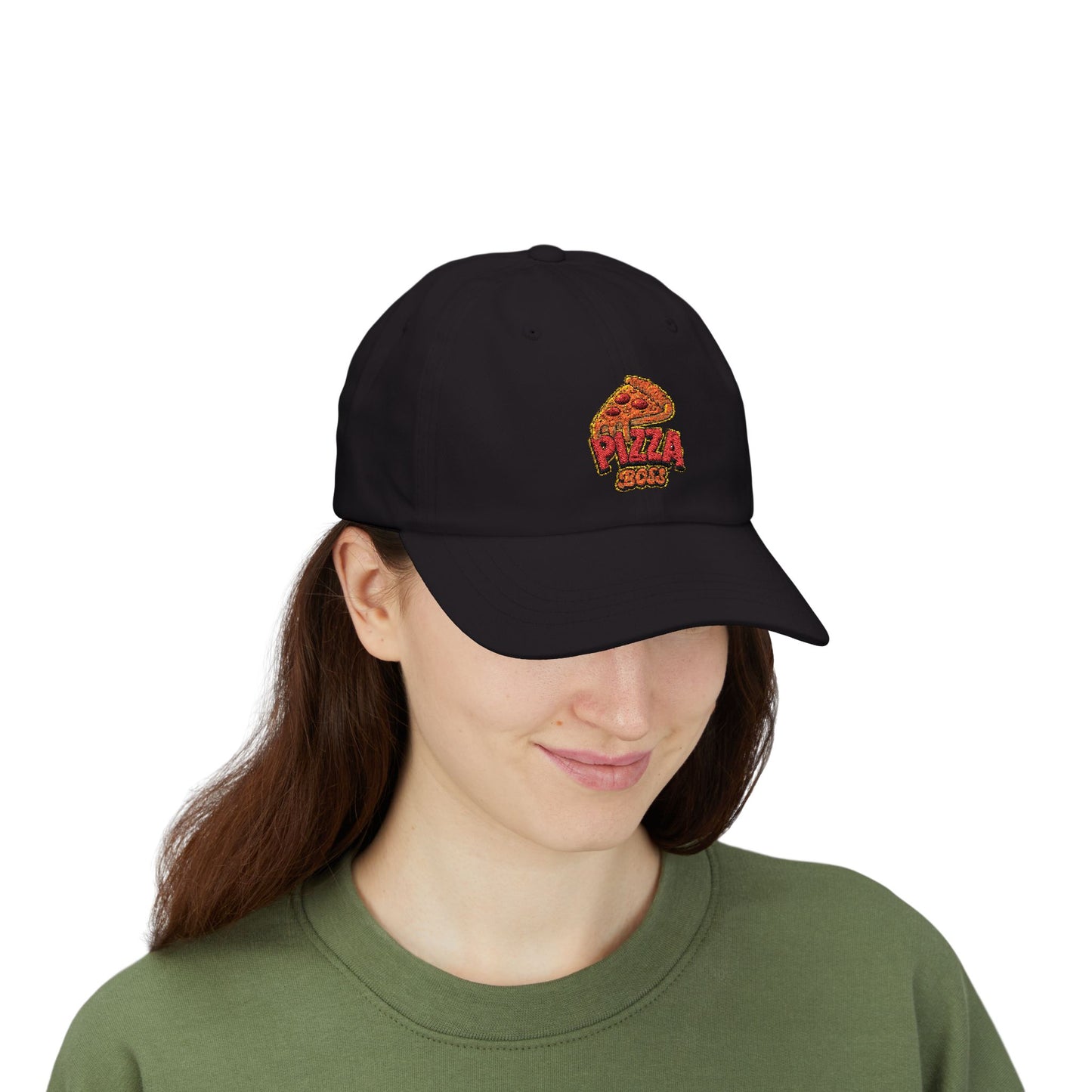 Pizza Lover Classic Dad Cap, Funny Hat Gift for Foodies, Casual Summer Accessory, Father's Day, Birthday Gift Idea