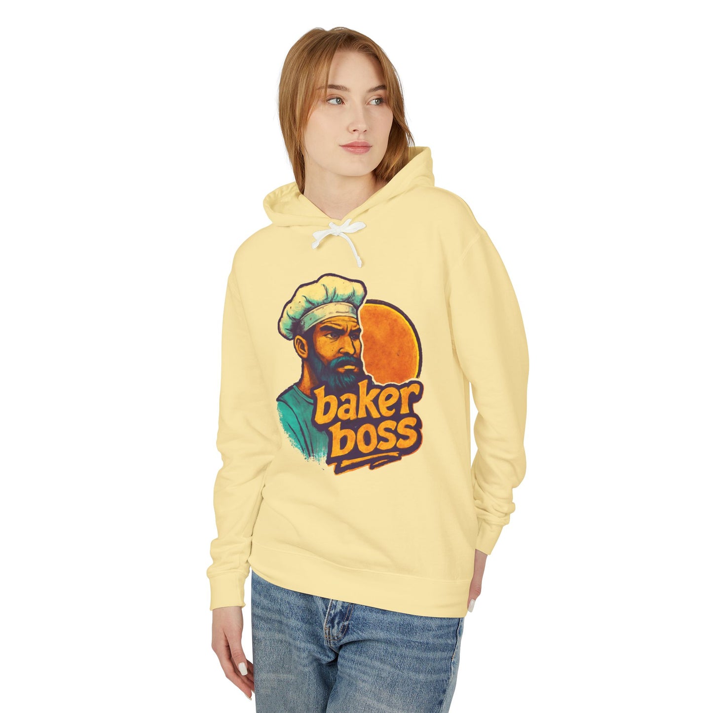 Baker Boss Hoodie, Fun Baker Apparel, Foodie Gift, Kitchen Style, Unisex Sweatshirt for Baking Enthusiasts, Culinary Celebrations