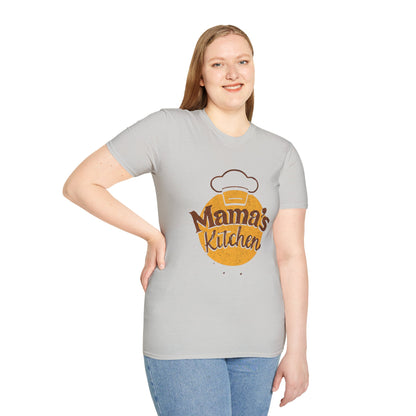 Mama's Kitchen Unisex Softstyle T-Shirt | Chef Gift, Home Cook Tee, Foodie Apparel, Cooking Shirt, Kitchen Lover's Gift