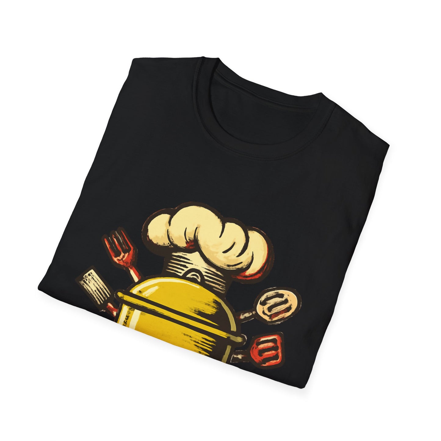 Mama Chef Unisex Softstyle T-Shirt, Cooking Gift, Foodie Apparel, Chef Shirt, Kitchen Lover Tee, Culinary Humor