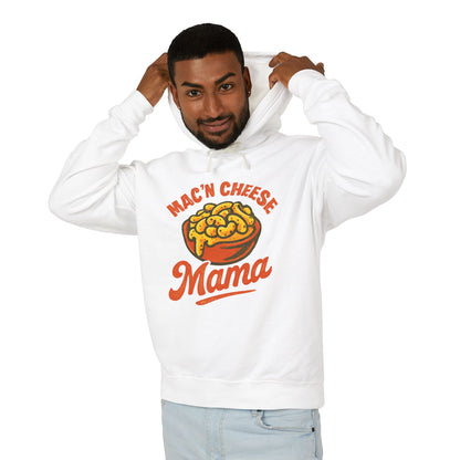 Mac 'n Cheese Mama Unisex Lightweight Hooded Sweatshirt | Cozy Gift for Food Lovers, Mother's Day, Cute Casual Wear, Fun Kitchen [...]
