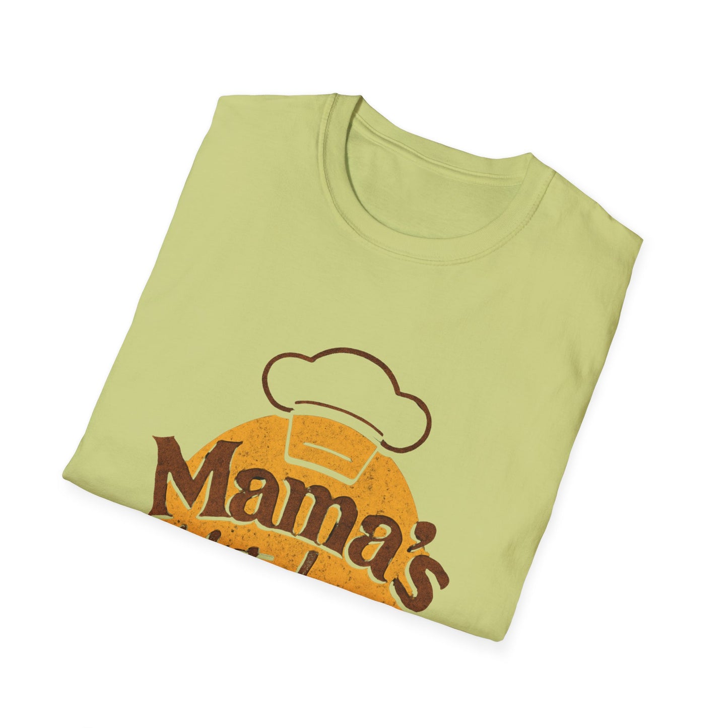 Mama's Kitchen Unisex Softstyle T-Shirt | Chef Gift, Home Cook Tee, Foodie Apparel, Cooking Shirt, Kitchen Lover's Gift