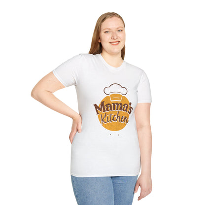 Mama's Kitchen Unisex Softstyle T-Shirt | Chef Gift, Home Cook Tee, Foodie Apparel, Cooking Shirt, Kitchen Lover's Gift