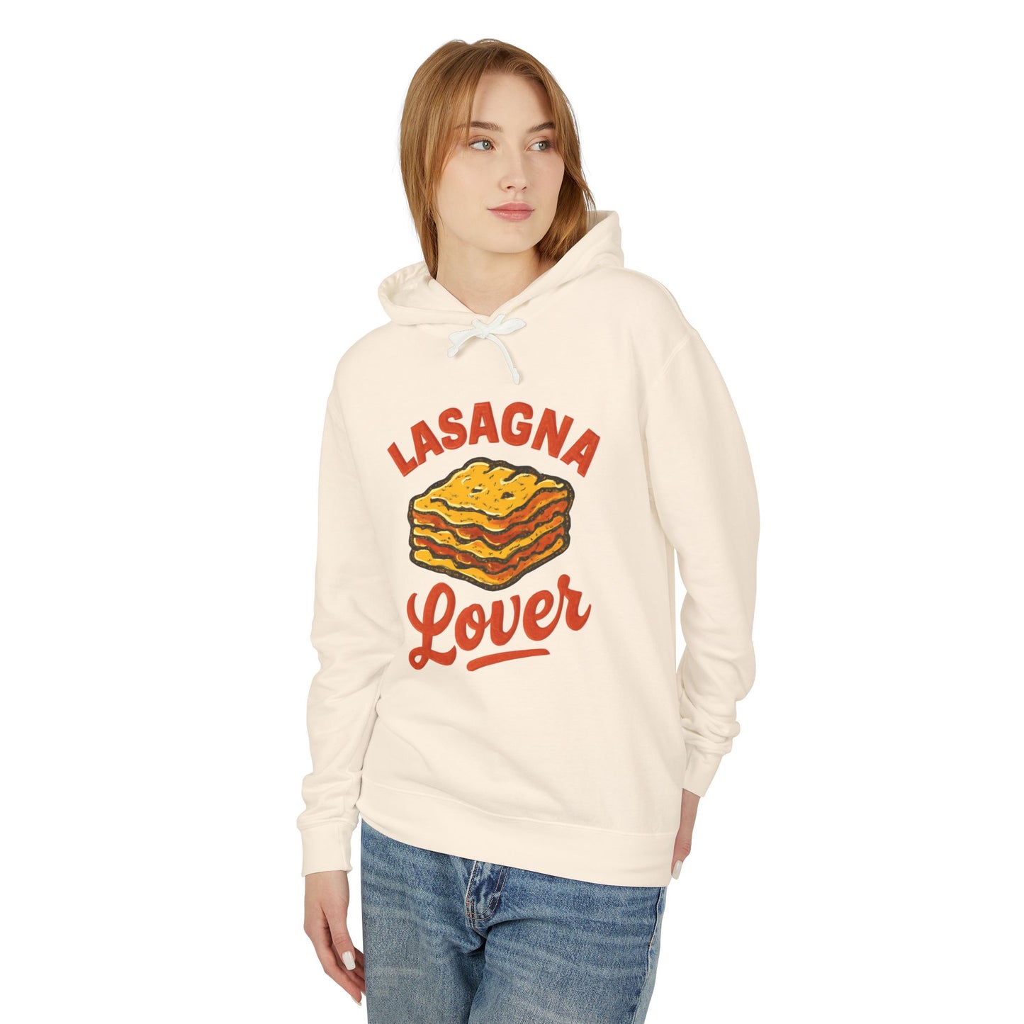 Lasagna Lover Unisex Hoodie | Funny Foodie Gift, Cooking Apparel, Pasta Lover Sweatshirt, Cozy Gift for Food Lovers
