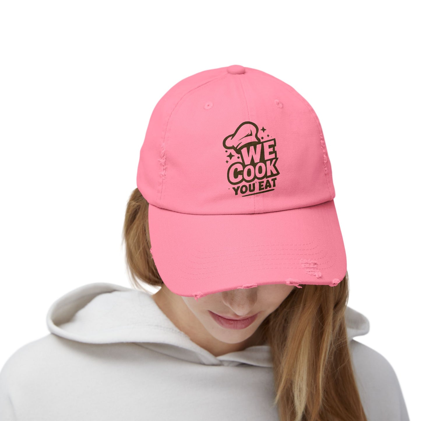 Distressed Chef Cap - Perfect Gift for Foodies, Cooking Enthusiasts, Birthdays, Kitchen Lovers, and Every Occasion