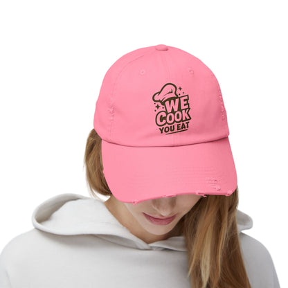 Distressed Chef Cap - Perfect Gift for Foodies, Cooking Enthusiasts, Birthdays, Kitchen Lovers, and Every Occasion