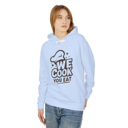 Culinary-Themed Unisex Hoodie, Kitchen Lover Gift, Cooking Sweatshirt, Foodie Apparel, Chef Hoodie, We Cook You Eat