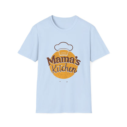 Mama's Kitchen Unisex Softstyle T-Shirt | Chef Gift, Home Cook Tee, Foodie Apparel, Cooking Shirt, Kitchen Lover's Gift
