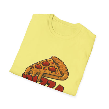 Pizza Boss Unisex Softstyle T-Shirt - Fun Foodie Gift, Casual Wear, Kitchen Enthusiast, Birthday Present, Pizza Lover Apparel