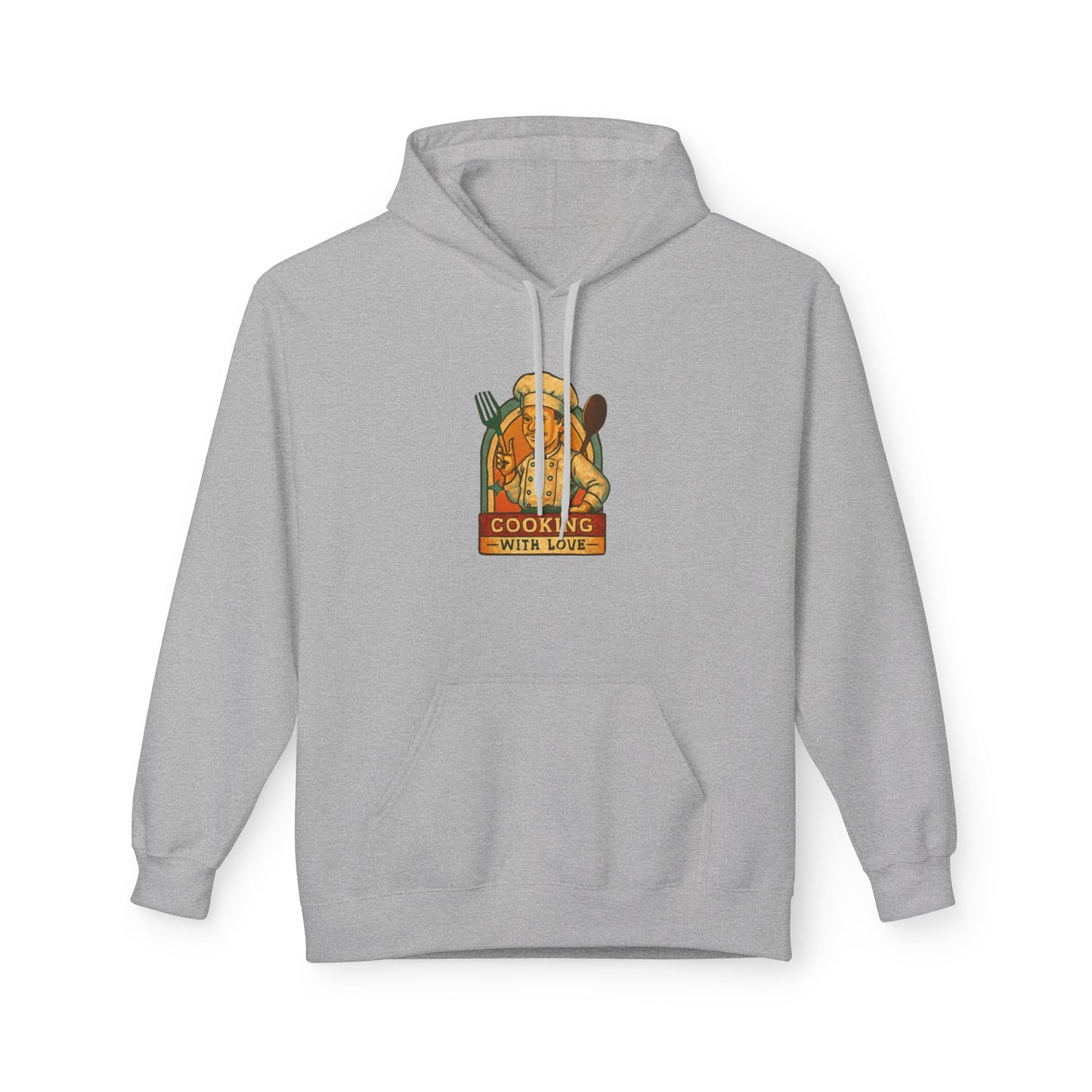 Cozy Cooking Hoodie, Culinary Gift, Kitchen Lover Apparel, Unisex Fleece, Cooking Enthusiast Wear, Holiday Sweatshirt