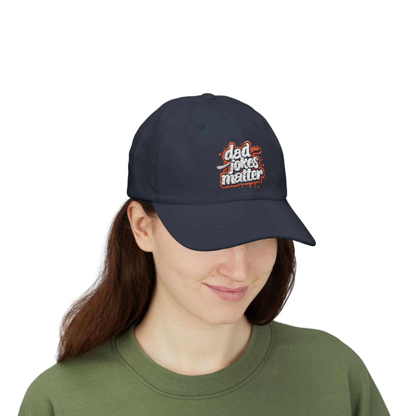 Camo Dad Cap, Stylish Father's Day Gift, Casual Outdoor Hat, Perfect for Dad Jokes Lovers, Great Everyday Wear