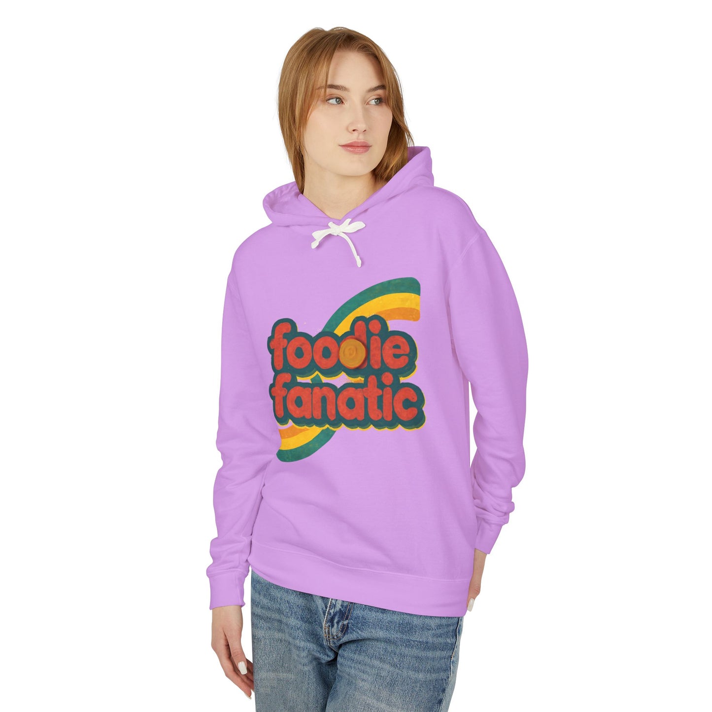 Foodie Fanatic Unisex Lightweight Hoodie - Perfect for Food Lovers, Casual Outfits, Birthday Gifts, Cooking Enthusiasts, Cozy Comfort