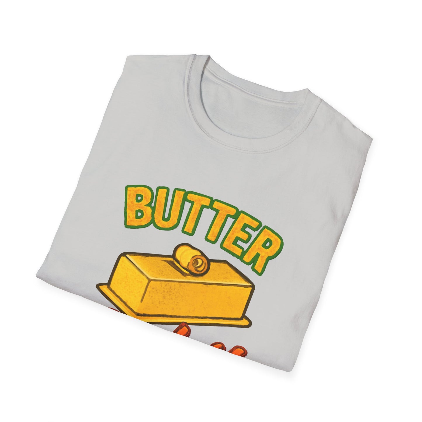 Butter Badass Unisex T-Shirt | Funny Graphic Tee | Casual Wear for Foodies, Unique Gift for Birthdays, Funny Gift, Summer Style