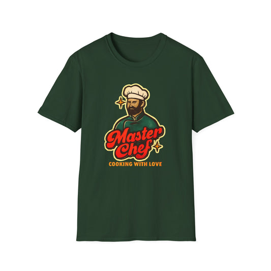 Master Chef Cooking T-Shirt, Unisex Chef Shirt, Gift for Cooking Enthusiasts, Culinary Apparel, Kitchen Lover Tee