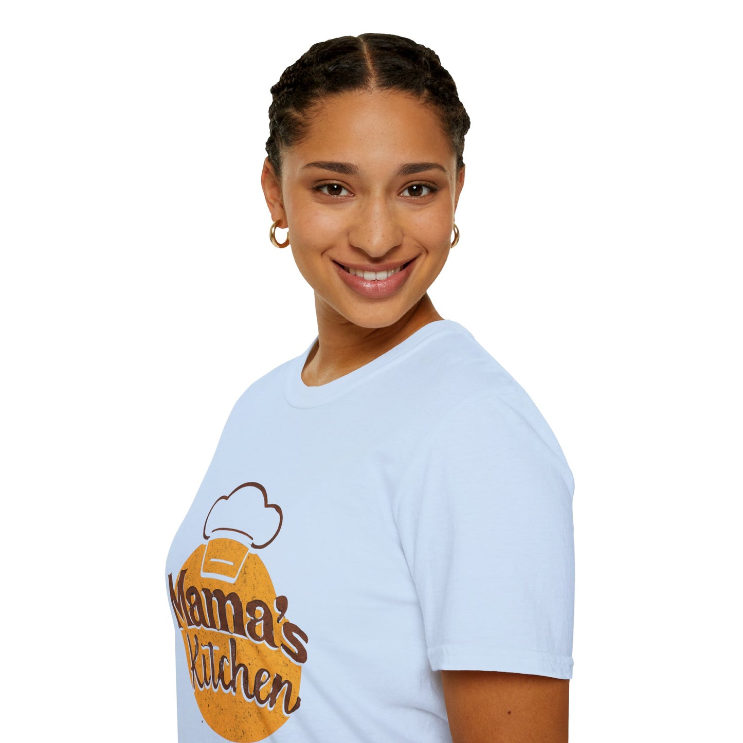 Mama's Kitchen Unisex Softstyle T-Shirt | Chef Gift, Home Cook Tee, Foodie Apparel, Cooking Shirt, Kitchen Lover's Gift