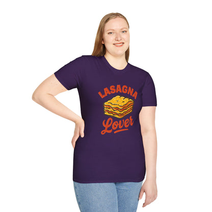Lasagna Lover Unisex T-Shirt, Funny Foodie Gift, Pasta Night Apparel, Chef Shirt, Unique Birthday Present